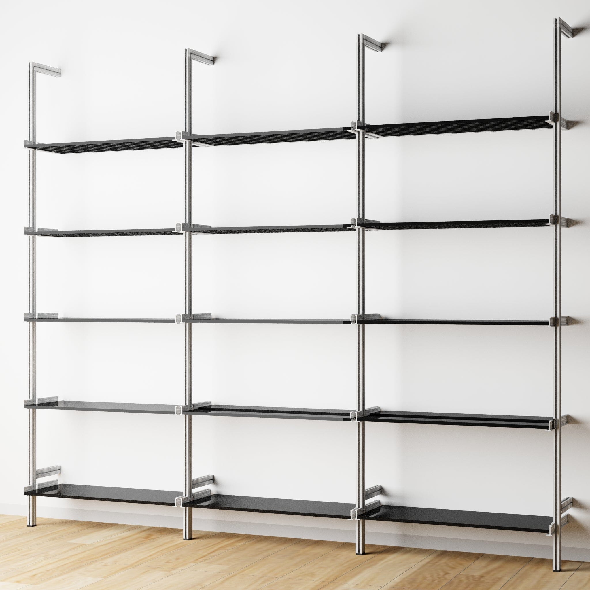 Modular Shelving Units - Aluminum Shelves