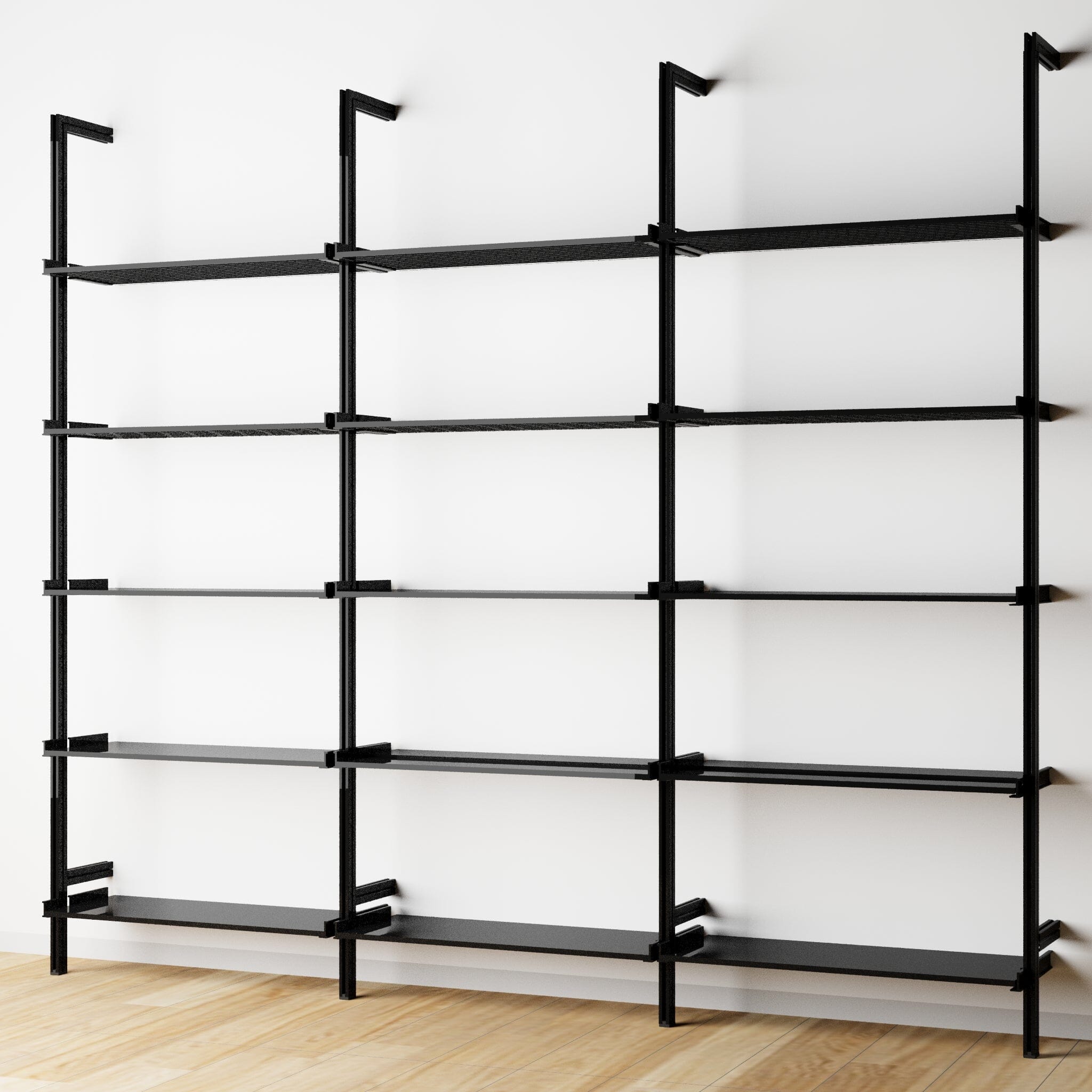 Modular Shelving Units - Aluminum Shelves