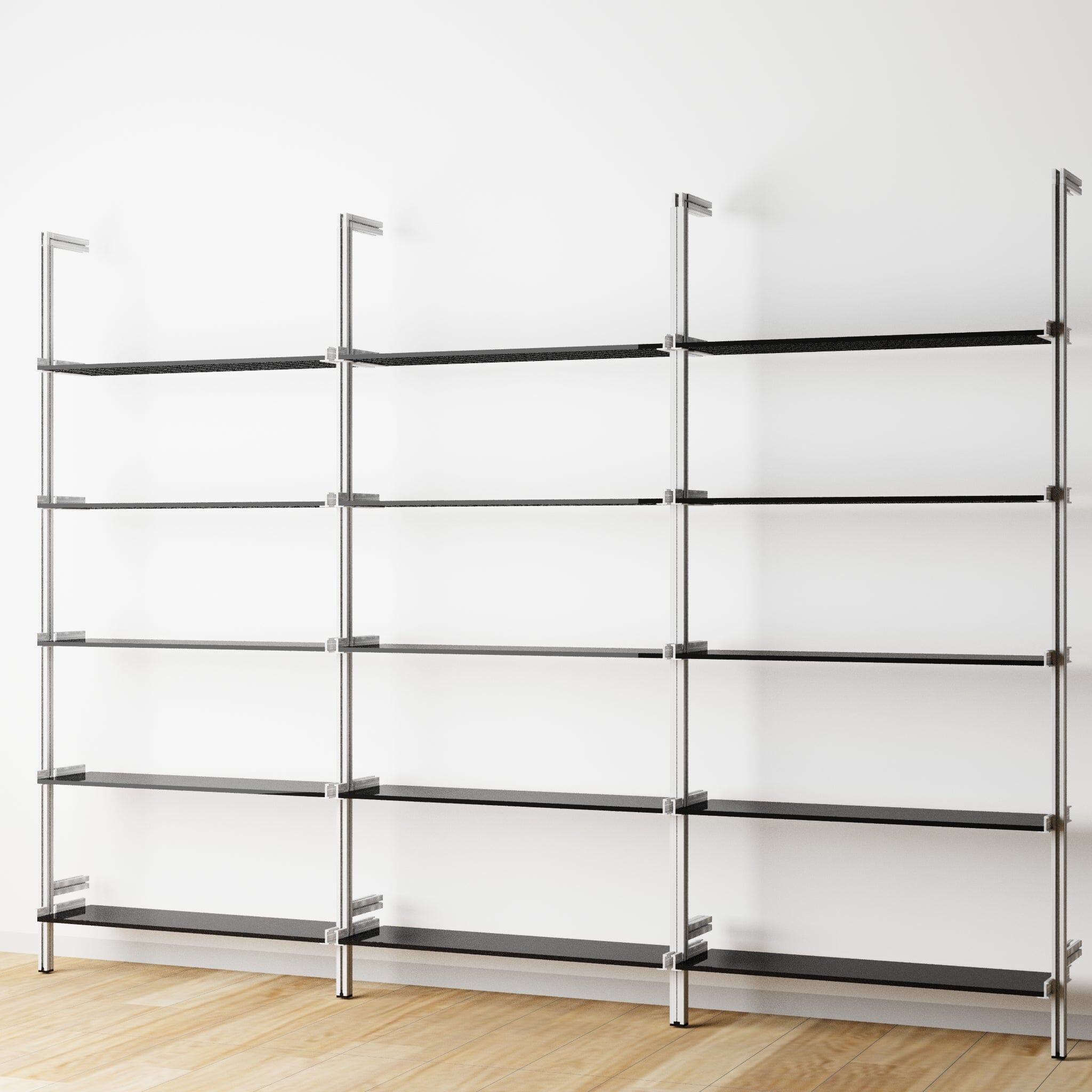 Modular Shelving Units - Aluminum Shelves