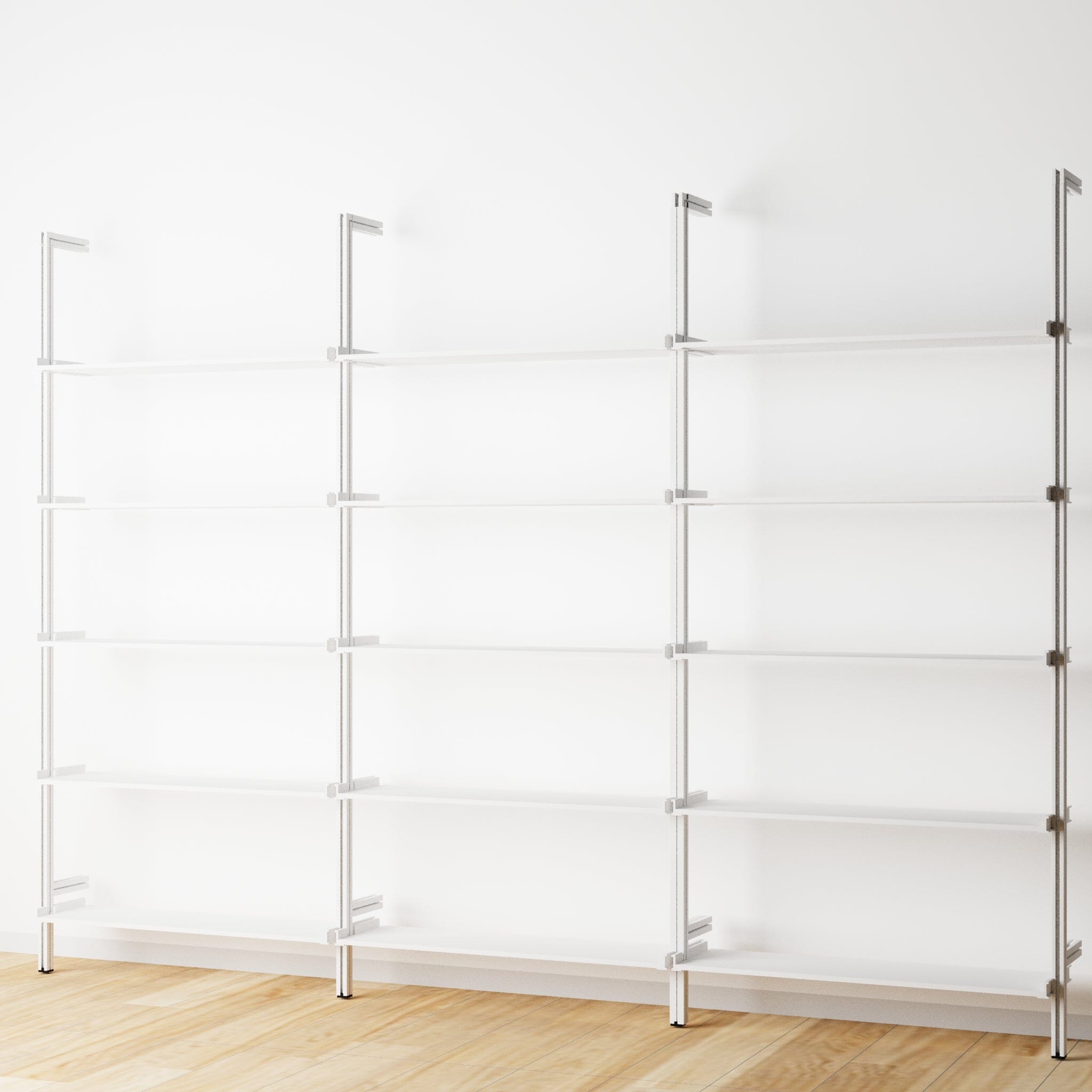 Modular Shelving Units - Aluminum Shelves