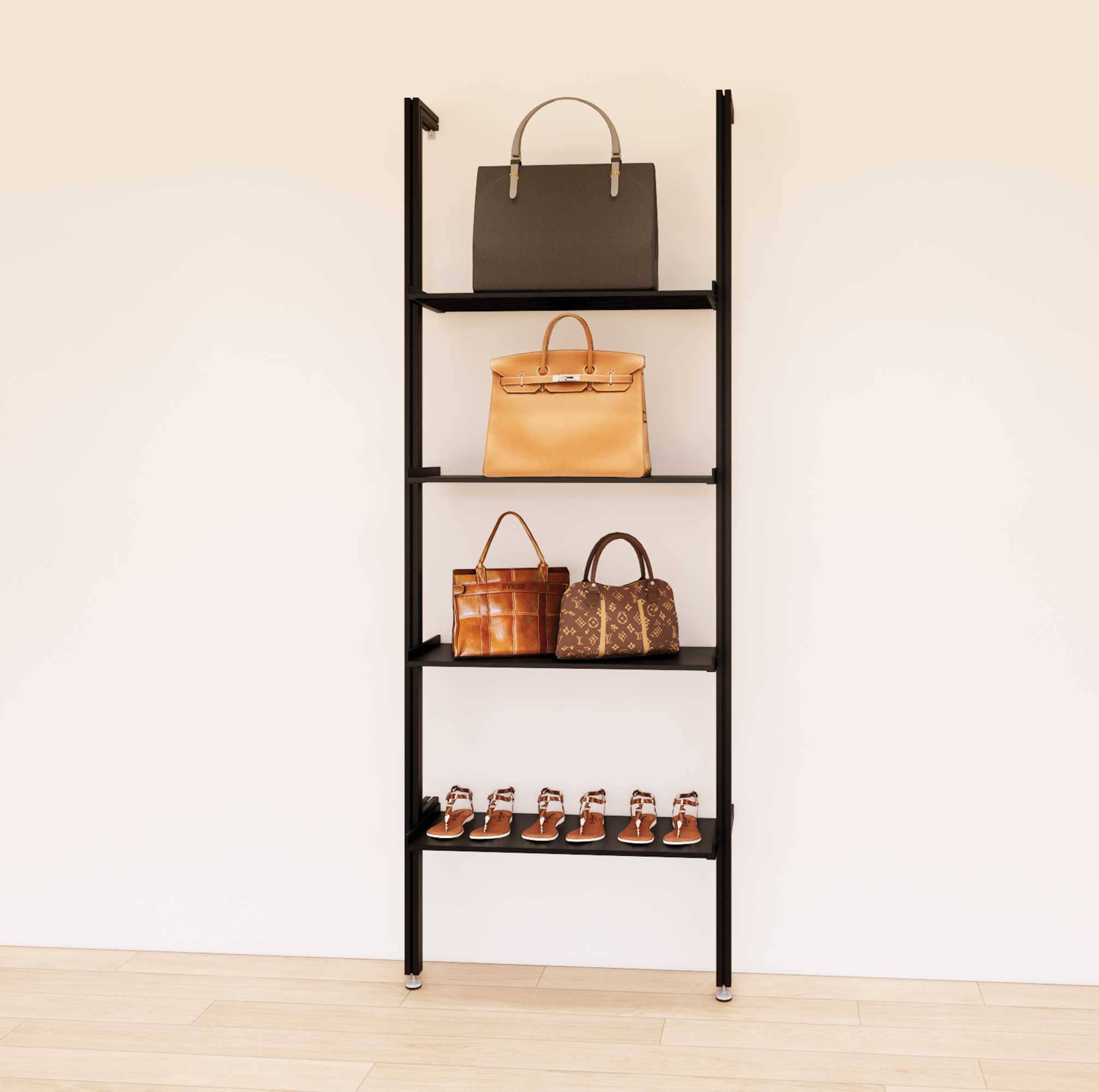 Retail Display Shelving Units - Aluminum 24"-31"-48"