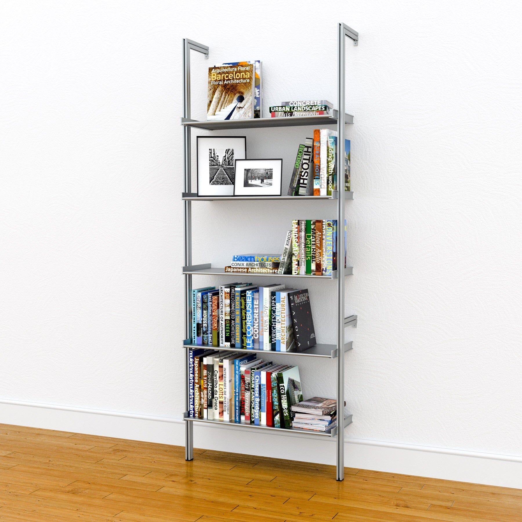 Modular Shelving Units - Aluminum Shelves