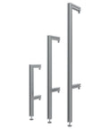 ISS Quad Semi Wall Mounted Pole (RAD/CLT Poles)