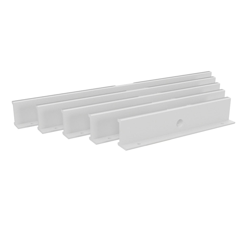 Shelf End Support Used with Poles Modern Shelving
